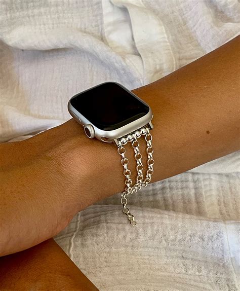 chanel charm apple watch band|luxury watch bands for apple.